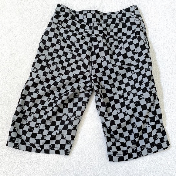 UnionBay Swim Suite Trunks Men’s Size 14 Black White Checker - Picture 3 of 3